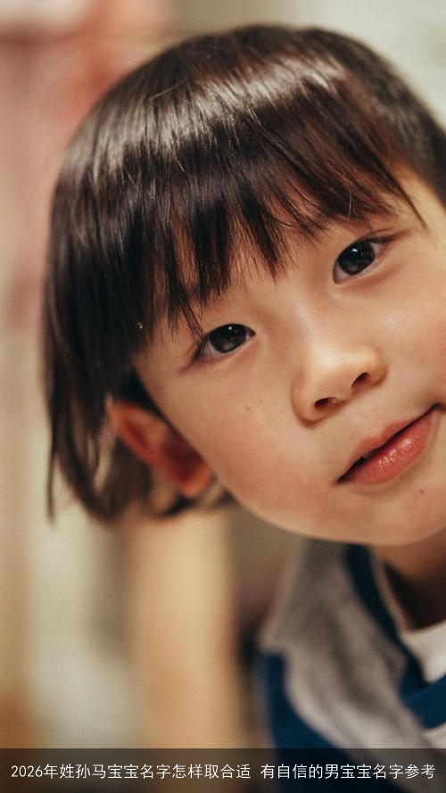 2026年姓孙马宝宝名字怎样取合适 有自信的男宝宝名字参考