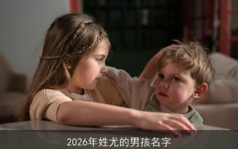 2026年姓尤的男孩名字