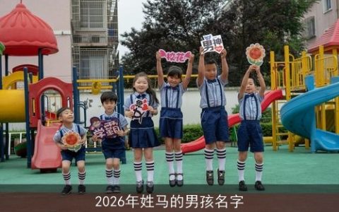2026年姓马的男孩名字