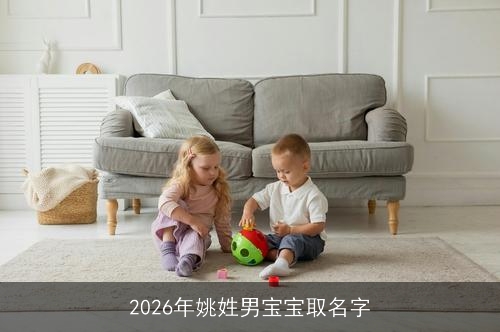 2026年姚姓男宝宝取名字