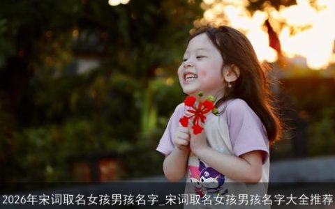 2026年宋词取名女孩男孩名字_宋词取名女孩男孩名字大全推荐