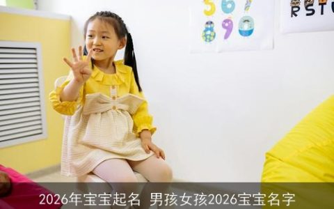 2026年宝宝起名 男孩女孩2026宝宝名字