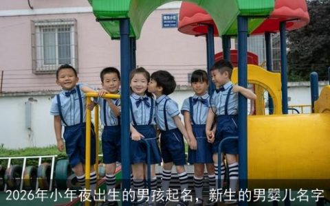 2026年小年夜出生的男孩起名，新生的男婴儿名字