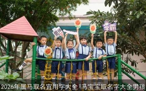 2026年属马取名宜用字大全 马宝宝取名字大全男孩