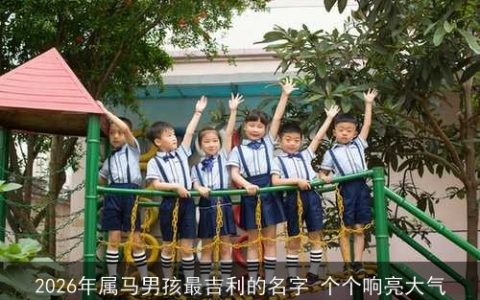 2026年属马男孩最吉利的名字 个个响亮大气