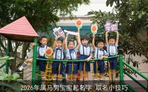 2026年属马男宝宝起名字 取名小技巧