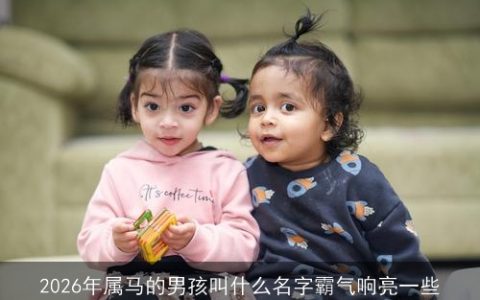 2026年属马的男孩叫什么名字霸气响亮一些