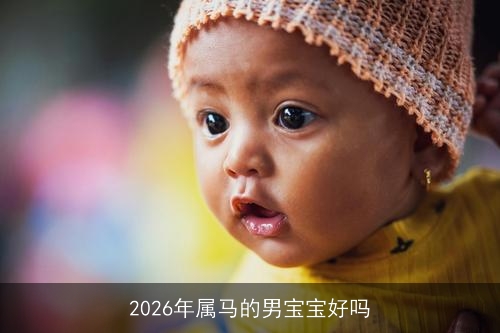 2026年属马的男宝宝好吗