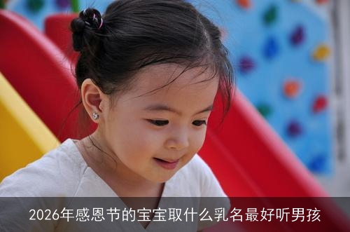2026年感恩节的宝宝取什么乳名最好听男孩