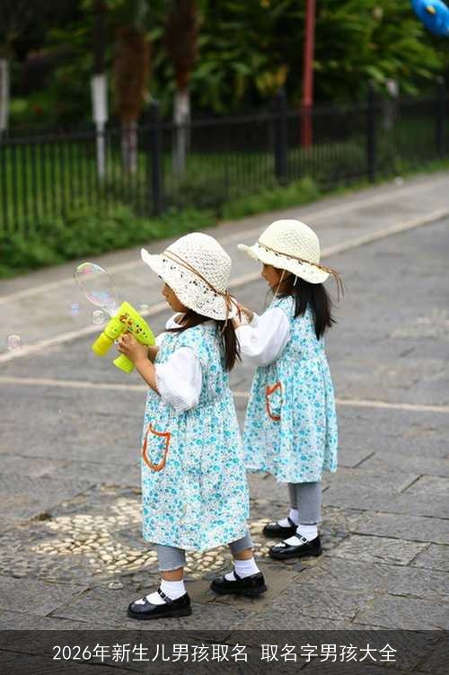2026年新生儿男孩取名 取名字男孩大全