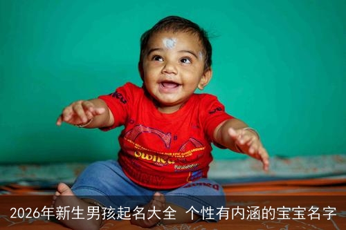 2026年新生男孩起名大全 个性有内涵的宝宝名字