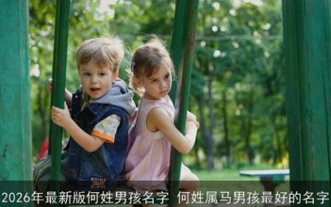 2026年最新版何姓男孩名字 何姓属马男孩最好的名字