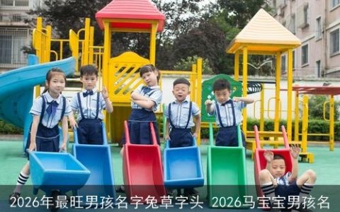 2026年最旺男孩名字兔草字头 2026马宝宝男孩名