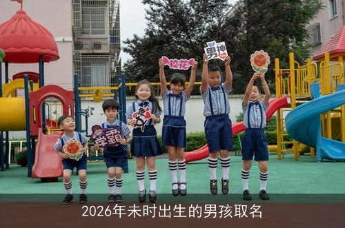 2026年未时出生的男孩取名