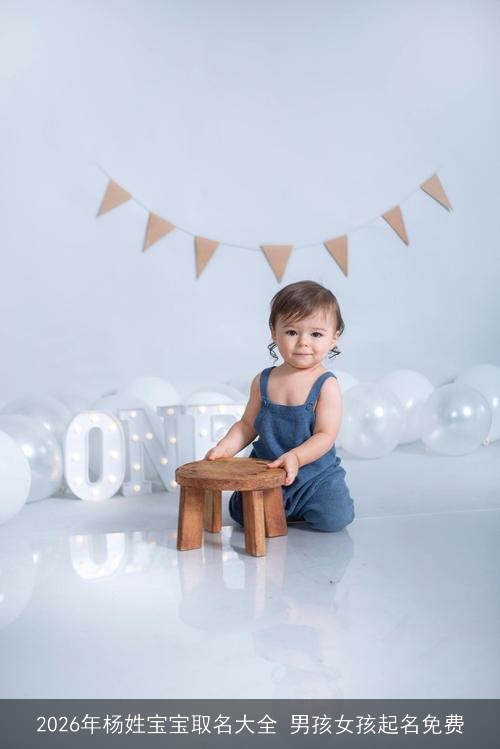2026年杨姓宝宝取名大全 男孩女孩起名免费
