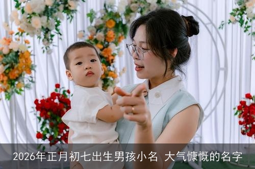 2026年正月初七出生男孩小名 大气慷慨的名字