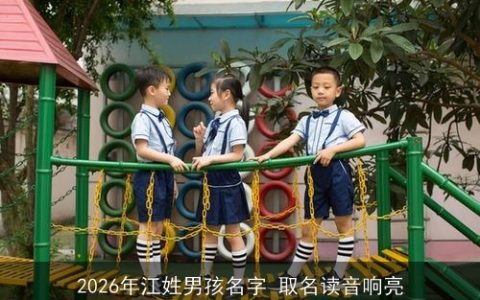 2026年江姓男孩名字 取名读音响亮