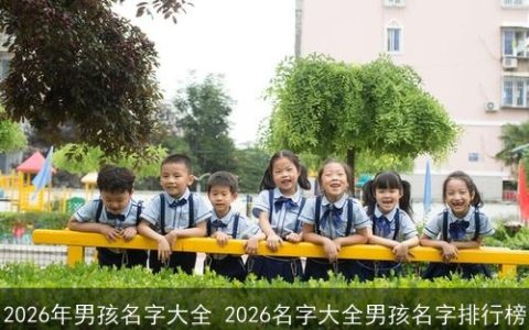 2026年男孩名字大全 2026名字大全男孩名字排行榜