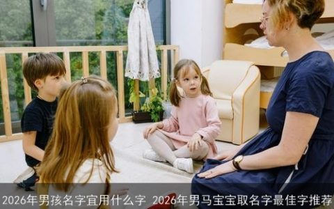 2026年男孩名字宜用什么字 2026年男马宝宝取名字最佳字推荐