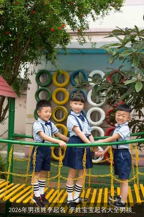 2026年男孩姓李起名 李姓宝宝起名大全男孩_