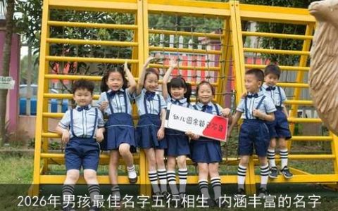2026年男孩最佳名字五行相生 内涵丰富的名字