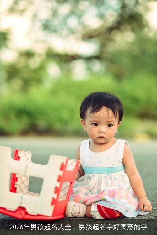 2026年男孩起名大全，男孩起名字好寓意的字
