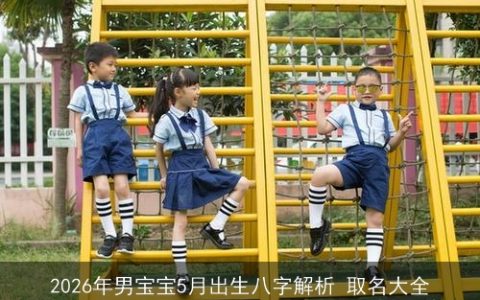 2026年男宝宝5月出生八字解析 取名大全
