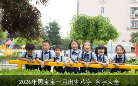 2026年男宝宝一月出生八字 名字大全