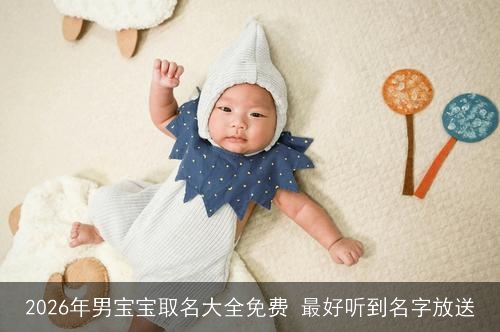 2026年男宝宝取名大全免费 最好听到名字放送