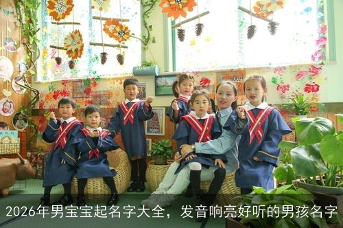 2026年男宝宝起名字大全，发音响亮好听的男孩名字