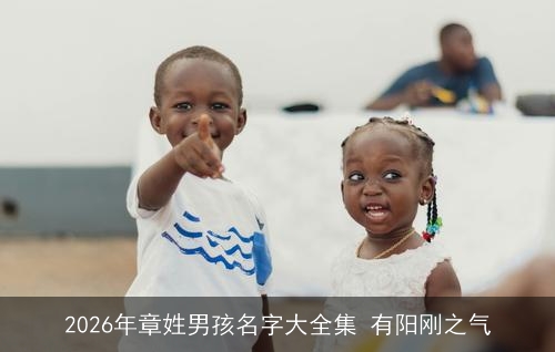 2026年章姓男孩名字大全集 有阳刚之气