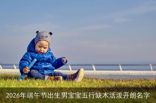 2026年端午节出生男宝宝五行缺木活泼开朗名字