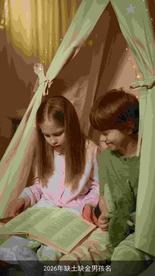 2026年缺土缺金男孩名