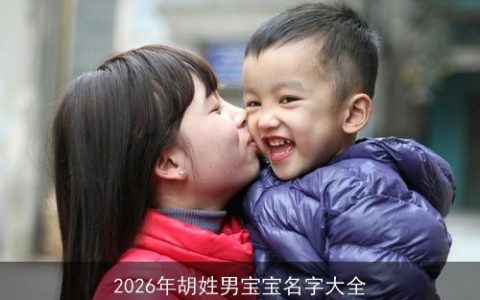 2026年胡姓男宝宝名字大全