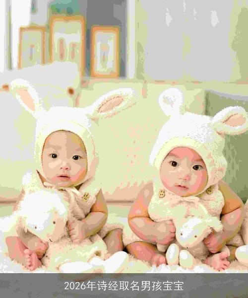 2026年诗经取名男孩宝宝