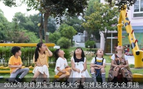 2026年贺姓男宝宝取名大全 贺姓起名字大全男孩