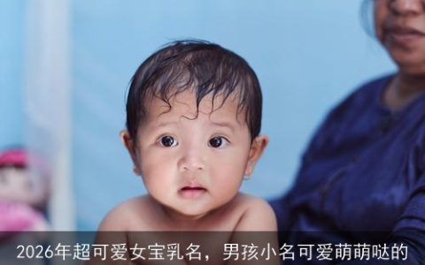 2026年超可爱女宝乳名，男孩小名可爱萌萌哒的