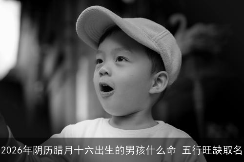 2026年阴历腊月十六出生的男孩什么命 五行旺缺取名
