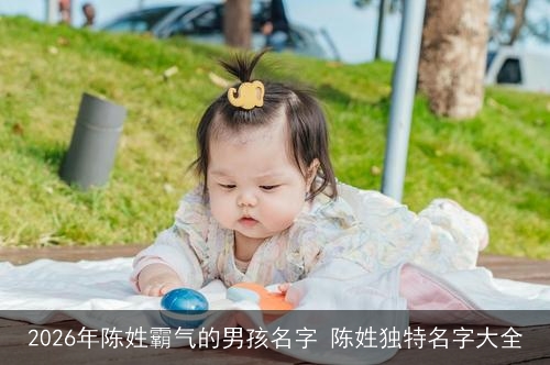 2026年陈姓霸气的男孩名字 陈姓独特名字大全