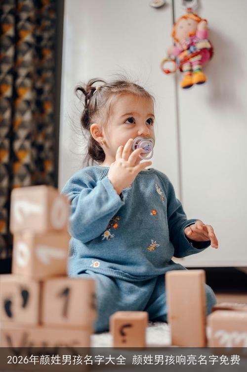 2026年颜姓男孩名字大全 颜姓男孩响亮名字免费
