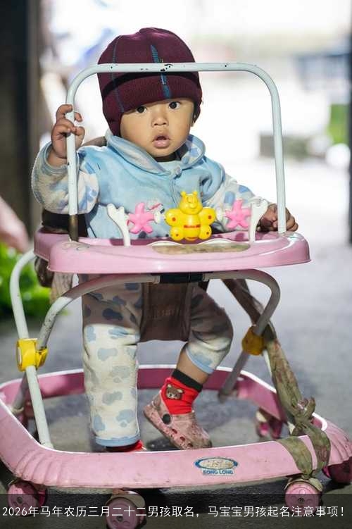 2026年马年农历三月二十二男孩取名，马宝宝男孩起名注意事项！