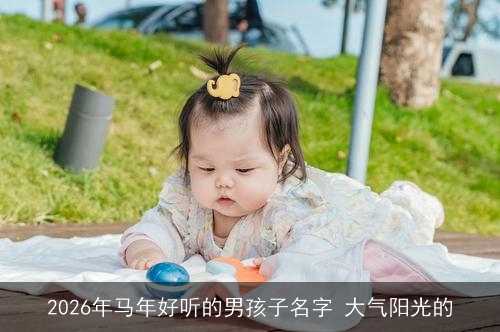 2026年马年好听的男孩子名字 大气阳光的