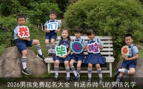 2026男孩免费起名大全 有涵养帅气的男孩名字