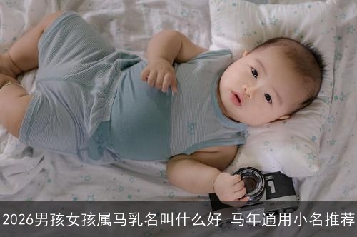 2026男孩女孩属马乳名叫什么好 马年通用小名推荐