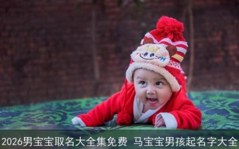 2026男宝宝取名大全集免费 马宝宝男孩起名字大全