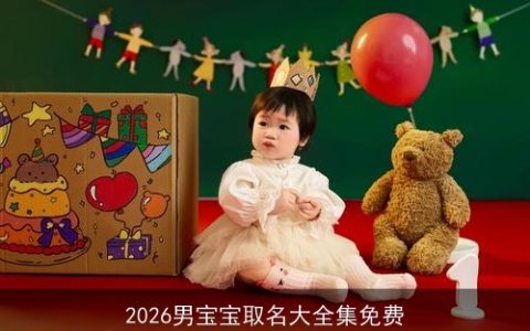 2026男宝宝取名大全集免费