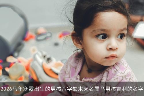 2026马年寒露出生的男孩八字缺木起名属马男孩吉利的名字