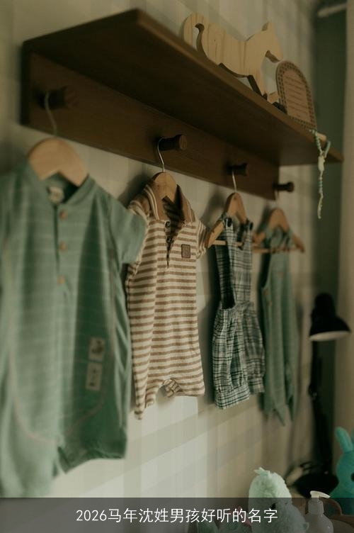 2026马年沈姓男孩好听的名字