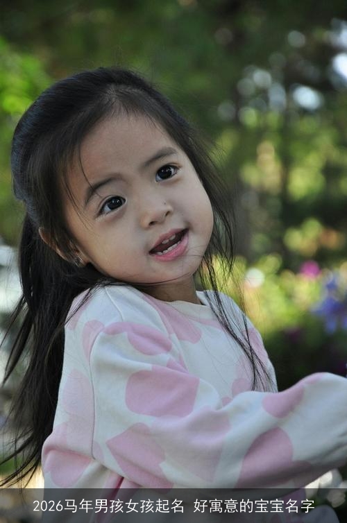 2026马年男孩女孩起名 好寓意的宝宝名字