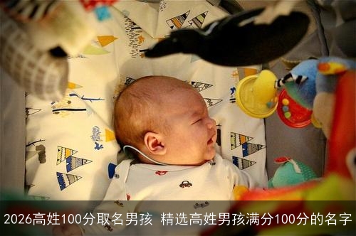 2026高姓100分取名男孩 精选高姓男孩满分100分的名字
